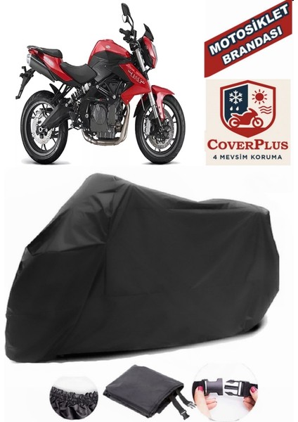 Benelli Tnt 600 Siyah Motorsiket Brandası Motor Örtüsü Çadır Su Geçirmez Motosiklet Kılıfı Motor Brandası