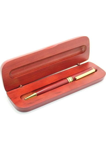 Ahşap Kutulu Tükenmez Kalem