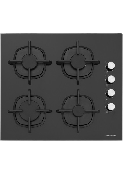 Silverline BO6502B02 - CS5343B01 - 3490 Oslo Siyah Ankastre Set modelleri