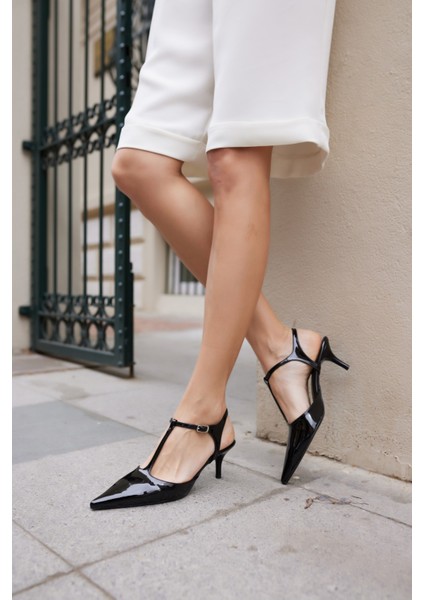 Matteo Kadın Vızon Rugan Topuklu Ayakkabi fiyatları