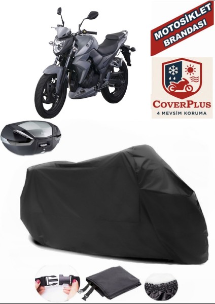 Sym Wolf Sb 250 Nı Siyah Arka Çanta Uyumlu Motorsiket Brandası Motor Örtüsü Çadır Su Geçirmez Motosiklet Kılıfı Motor Brandası
