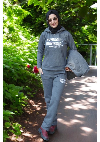 Kışlık Şık Rahat Üçlü Kadın Eşofman Takımı fiyatları