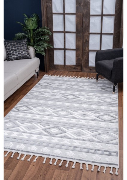 Nevada Koleksiyonu mt Modern Ince Oturma Odası ve Salon Halısı 8090A