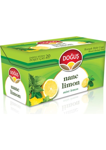 Doğuş Rezene Bitki Çayı Süzen Poşet 20X2 gr