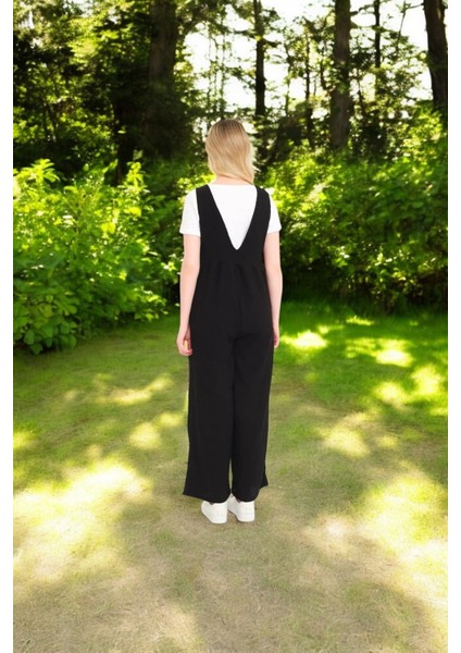 Sırt Detaylı Yazlık Keten Tulum fiyatları