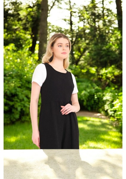 Sırt Detaylı Yazlık Keten Tulum fırsatları