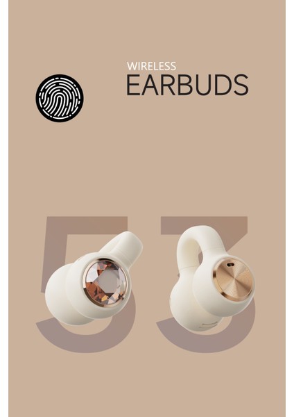 AP07-011 Küpe Tipi Bluetooth Kulaklık Krem fırsatları