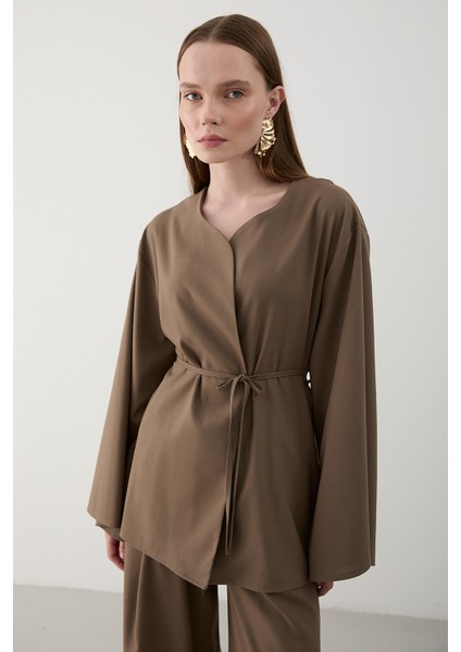 Vizon Ipli Kimono Takım - 8864