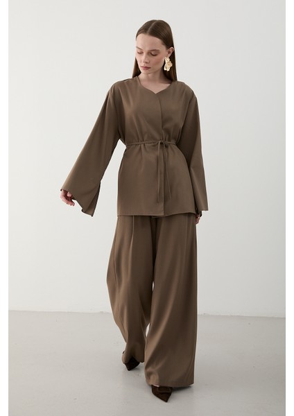 Vizon Ipli Kimono Takım - 8864