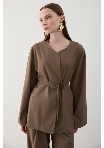 Vizon Ipli Kimono Takım - 8864