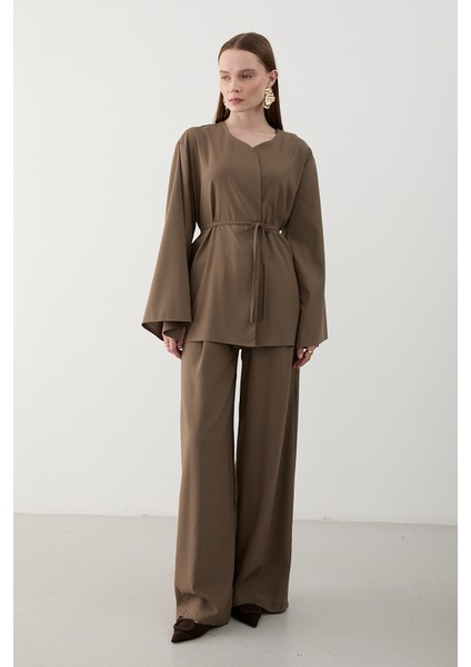 Vizon Ipli Kimono Takım - 8864