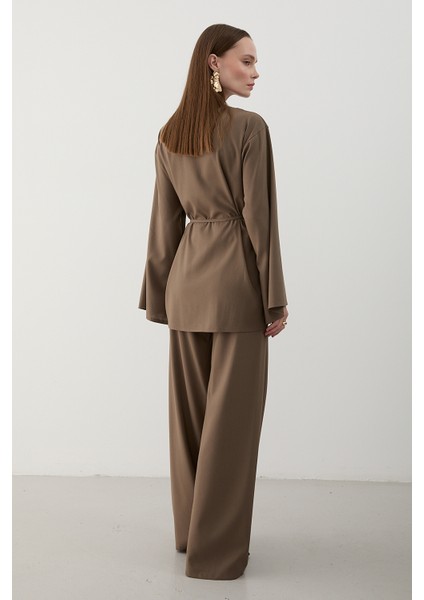 Vizon Ipli Kimono Takım - 8864