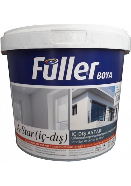 Füller Astar Iç Dış Cephe Astar 20 kg Beyaz