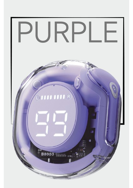 AP09-010 TWS Bluetooth Kulaklık Bileklik Lila fiyatları