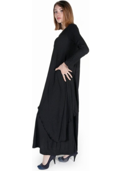 Günlük Yazlık Salaş Kadın Iki Katlı Elbise fırsatları