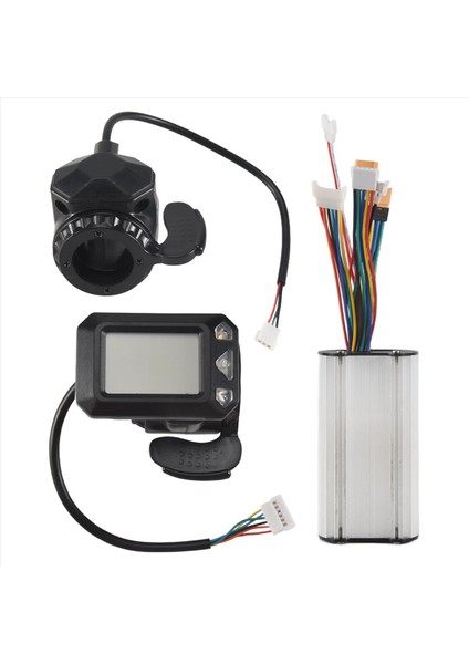 Denetleyici Fren LCD Ekran 24V 250W Elektrikli Scooter Denetleyici Fırçasız Motor Elektrik Bisiklet Aksesuar Seti (Yurt Dışından) fiyatları