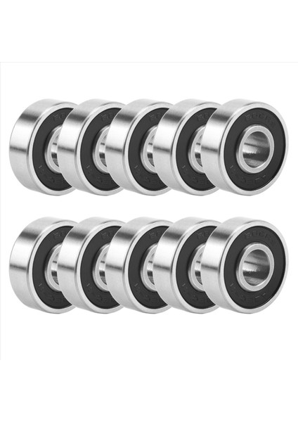 10PCS 608-2RS Longboard Entegre Yatak Kaykay Tekerleği Yatağı Sline Silindir Skate R Biriken 8X22X12.6MM, Siyah (Yurt Dışından) fiyatları