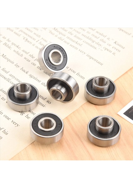 10PCS 608-2RS Longboard Entegre Yatak Kaykay Tekerleği Yatağı Sline Silindir Skate R Biriken 8X22X12.6MM, Siyah (Yurt Dışından) fırsatları