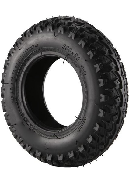 Mini Elektrikli Scooter Aşınma Dirençli Pnömatik Lastik Için 8 Inç Kayma Önleyici Lastik 200X50 Off-Road Lastik Iç Tüp (Yurt Dışından) indirimleri