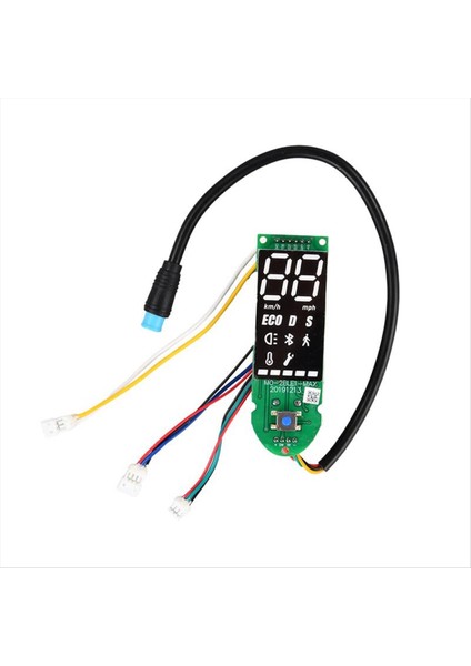 Yedek Scooter Gösterge Tablosu Devre Kart Segway Ninebot Max G30 Electric Scooter Onarım Parçaları Aksesuarları+Kapak (Yurt Dışından) modelleri