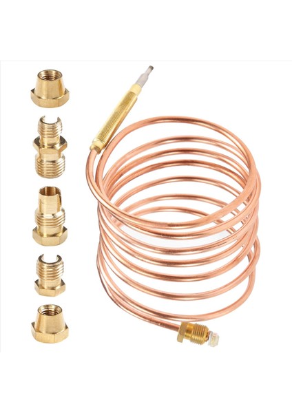 1500MM Gaz Sobası Evrensel Termokupl Kiti M6X0.75 Taşma Somunlu (Beş) Yedek Termokupl (Yurt Dışından) fiyatları