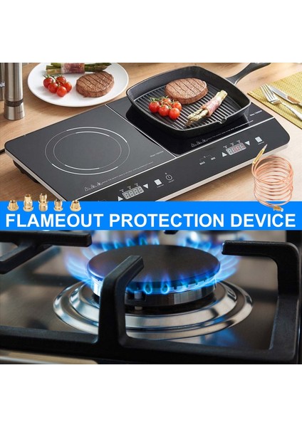 1500MM Gaz Sobası Evrensel Termokupl Kiti M6X0.75 Taşma Somunlu (Beş) Yedek Termokupl (Yurt Dışından) indirimleri