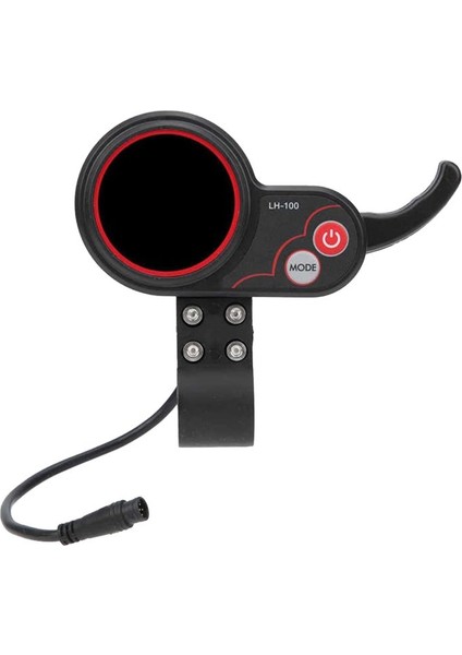 LH100 Gösterge Tablosu 60V Elektrikli Scooter LCD Elektrik Scoter/ebıke LCD Ekran Hız Göstergesi Için Gaz Kelesi Metre 6pin (Yurt Dışından) modelleri