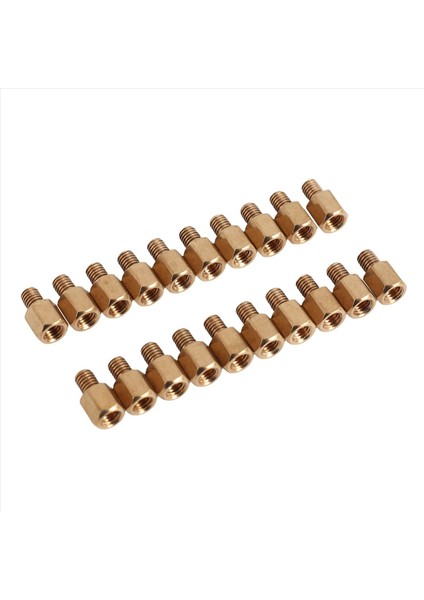 20 Pcs Pcb Pcb Ana Pano Aracılı Altıgen Pirinç M3 * 5 + 4 mm (Yurt Dışından) modelleri