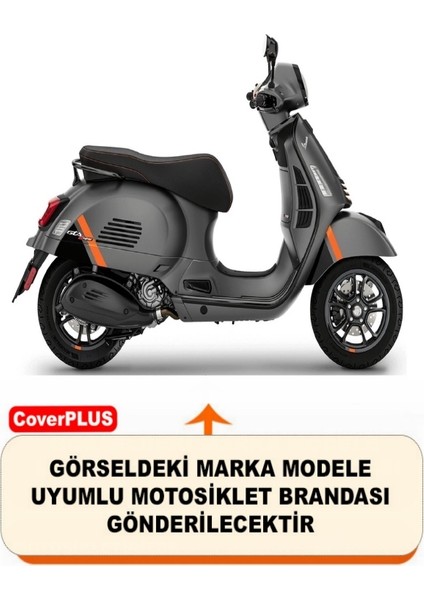 Vespa Gts 300 Supertech Motor Brandası Siyah Motorsiket Brandası Motor Örtüsü Çadır Su Geçirmez Motosiklet Kılıfı Motor Brandası fiyatları