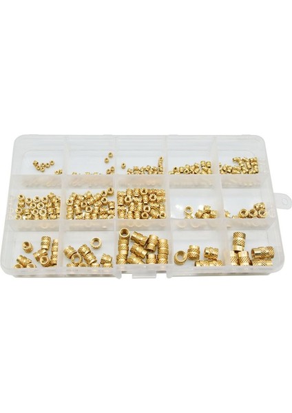 300PCS M2 M3 M4 M5 M6 Dişi Iplikçiktirilmiş Fındık Pirinç Dişli Ekleme Fıstığı, Enjeksiyon Kalıplama Için Dişli (Yurt Dışından) indirimleri