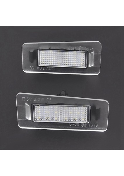 Hyundai Için 1 Çift Yeni Yüksek Kaliteli Araç Plaka Lambası (Yurt Dışından) fırsatları