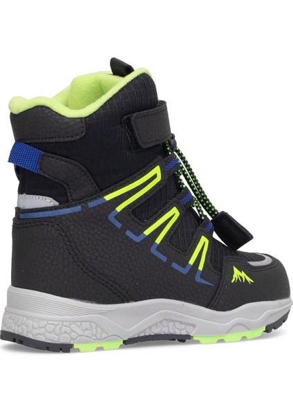PK25-1361 Patik Erkek Çocuk Kar Botu Siyah - Sarı fırsatları