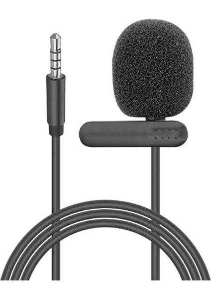 Snopy SN-M15 Siyah Akıllı Telefon ve Youtuber Yaka Mikrofonu