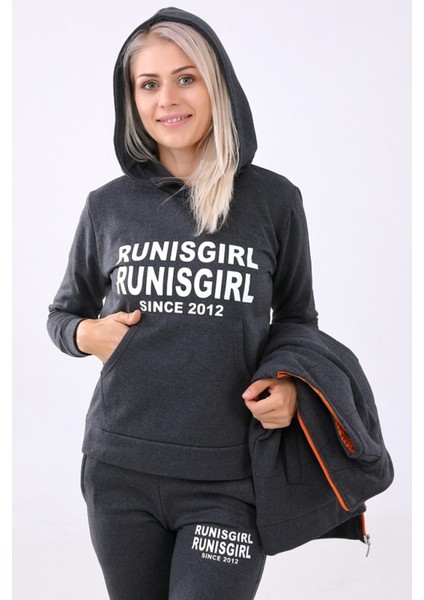 Günlük Kışlık Şık ve Rahat Üçlü Kadın Eşofman Takımı fırsatları