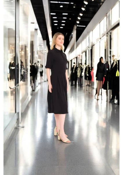 Yazlık Rahat Şık Keten Elbise fiyatları