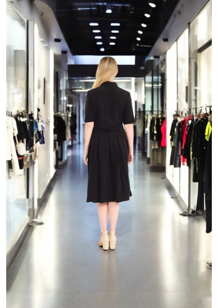 Yazlık Rahat Şık Keten Elbise fırsatları