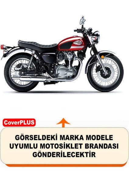 Kawasaki W 800 Gri Motorsiket Brandası Motor Örtüsü Çadır Su Geçirmez Motosiklet Kılıfı Motor Brandası fiyatları