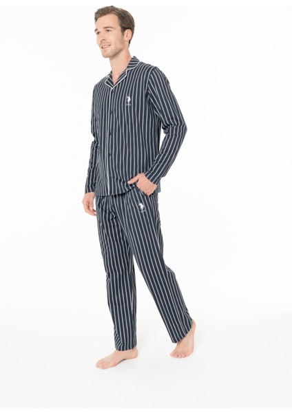 Erkek Lacivert Pijama Takım