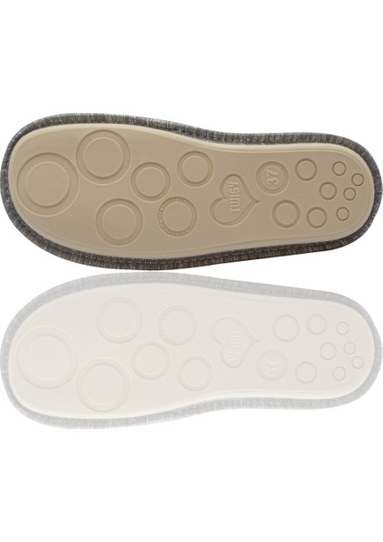 Kolet Kadın Ev Botu Gri 36/41