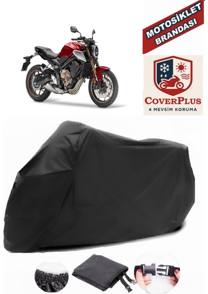 Honda Cbr 650 R Motor Brandası Siyah Motorsiket Brandası Motor Örtüsü Çadır Su Geçirmez Motosiklet Kılıfı Motor Brandası