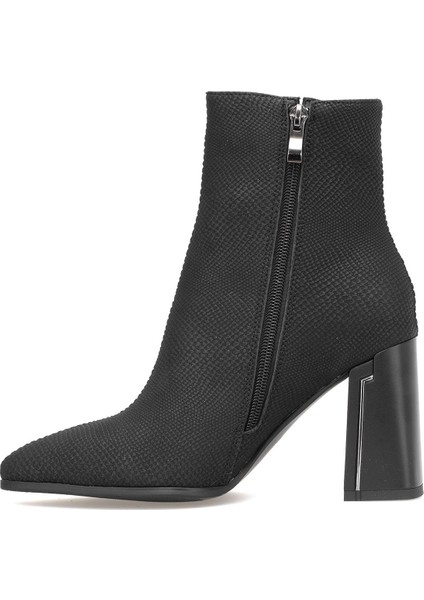 25K137 Kadın Topuklu Bot Siyah modelleri