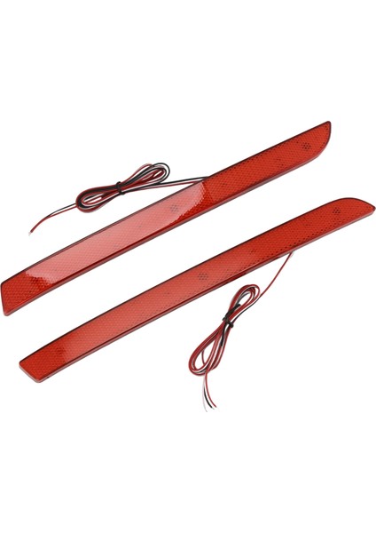 Vw Tiguan 2 Iı Mk2 Ad/bw 2017-2020 Için Araç Arka Tampon Reflektörlü Fren Sinyal Lambası (Yurt Dışından)