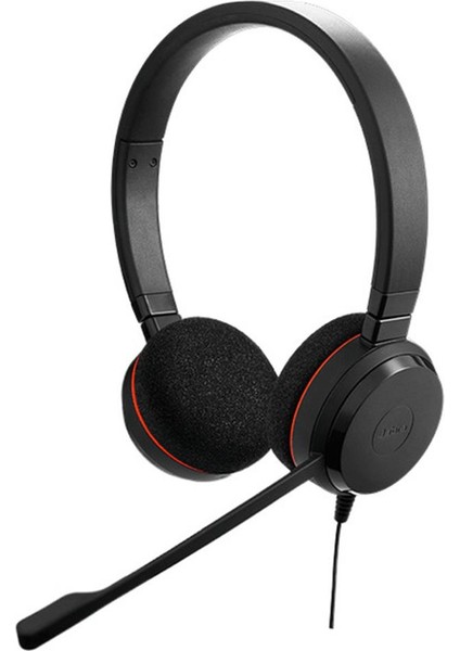 Jabra Evolve 20 Usb-Type C Bağlantılı Duo Ms Kulaklık Mikrofon Çift Taraflı