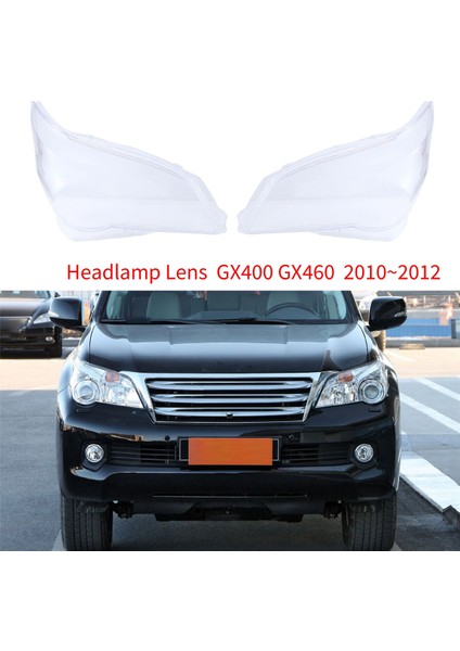 Lexus GX400 GX460 2010-2012 Far Kapağı Için Araç Farı Camı Araç Yedek Camı Otomatik Kabuk Kapağı Sağ (Yurt Dışından)