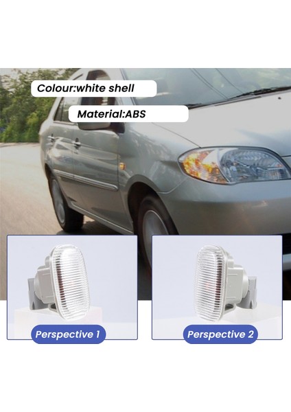 Adet Araba Çamurluk Lambası Yan Işaret Lambası Dönüş Sinyal Lambası Toyota Vios Axp4 Scp4 2002-2006 Corolla 2004-2006 81730-0D020 (Yurt Dışından) indirimleri
