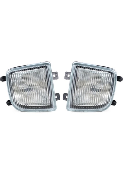 1 Çift Araba Ön Tampon Sis Farları Sürüş Farları Sis Önleyici Lamba 26155-2W125 26150-2W125 Nissan Pathfinder 1999-2004 Için (Yurt Dışından)