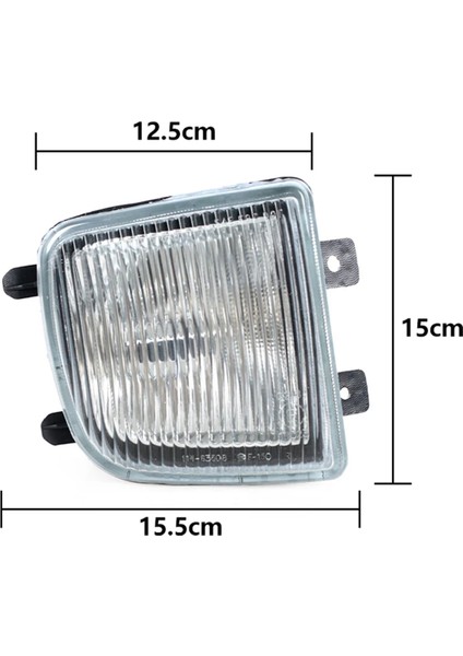 1 Çift Araba Ön Tampon Sis Farları Sürüş Farları Sis Önleyici Lamba 26155-2W125 26150-2W125 Nissan Pathfinder 1999-2004 Için (Yurt Dışından) fırsatları