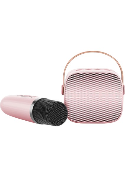 BK-320 Mikrofonlu Bluetooth Hoparlör - Pembe