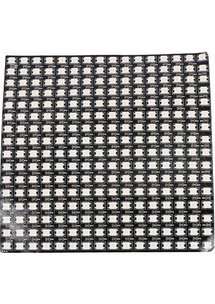 WS2812 Rgb LED Matris Paneli, Video Görüntüleme Için Tek Tek Adreslenebilir Esnek, DC5V (16X16) (Yurt Dışından)