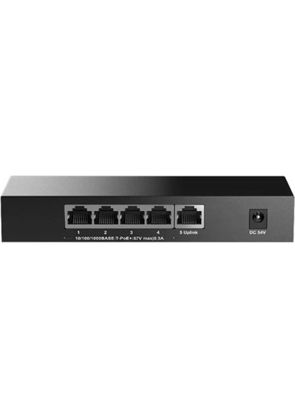 H3C Magic BS205T-P 4 Port Poe+ 1 Port Uplink 10-100-1000 Mbps Metal Kasa Swich